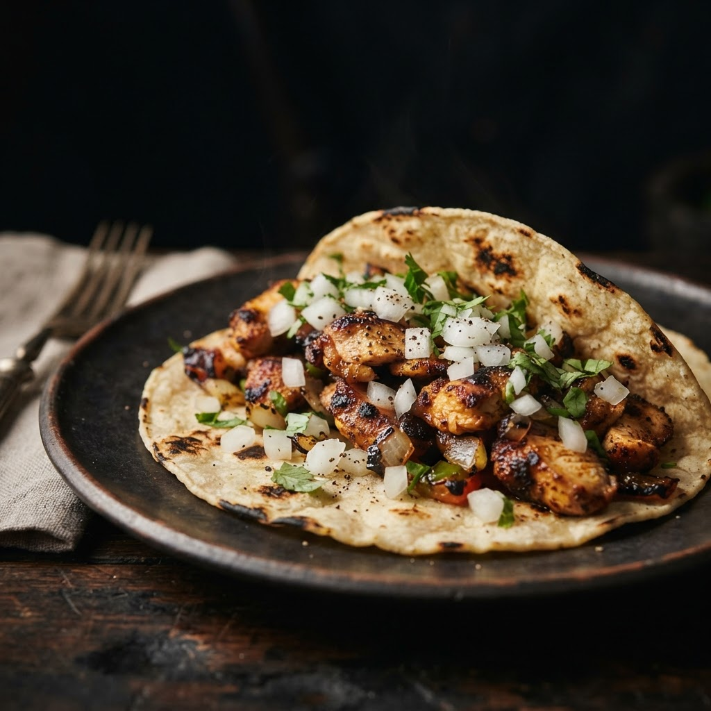 Chicken Fajita Taco